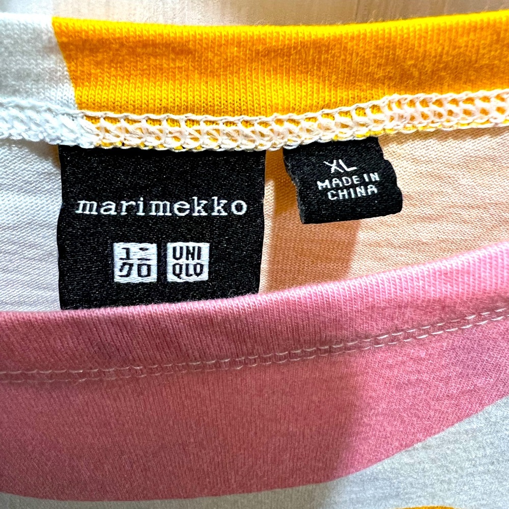 Marimekko by Uniqlo top. Size XL